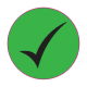 Quality Inspection 'Green Tick' Labels 